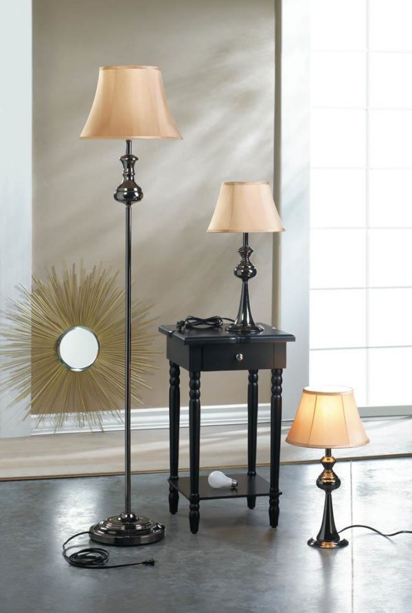 HAMPTON BLACK WOOD TABLE - Image 2