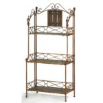 RUSTIC BAKER’S RACK SHELF