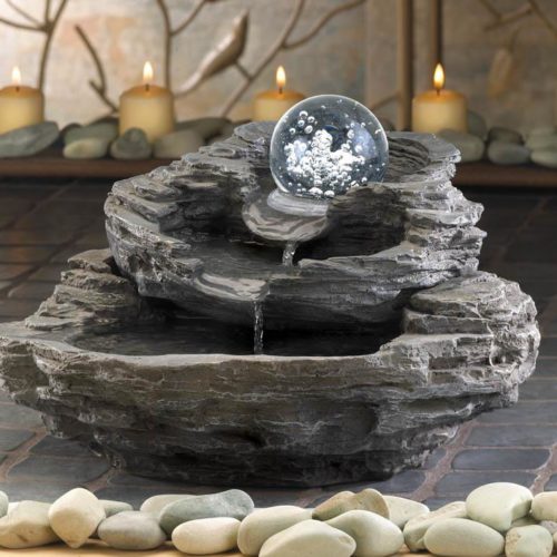 Buy this 'ROCK DESIGN TABLETOP FOUNTAIN' on our Shop!